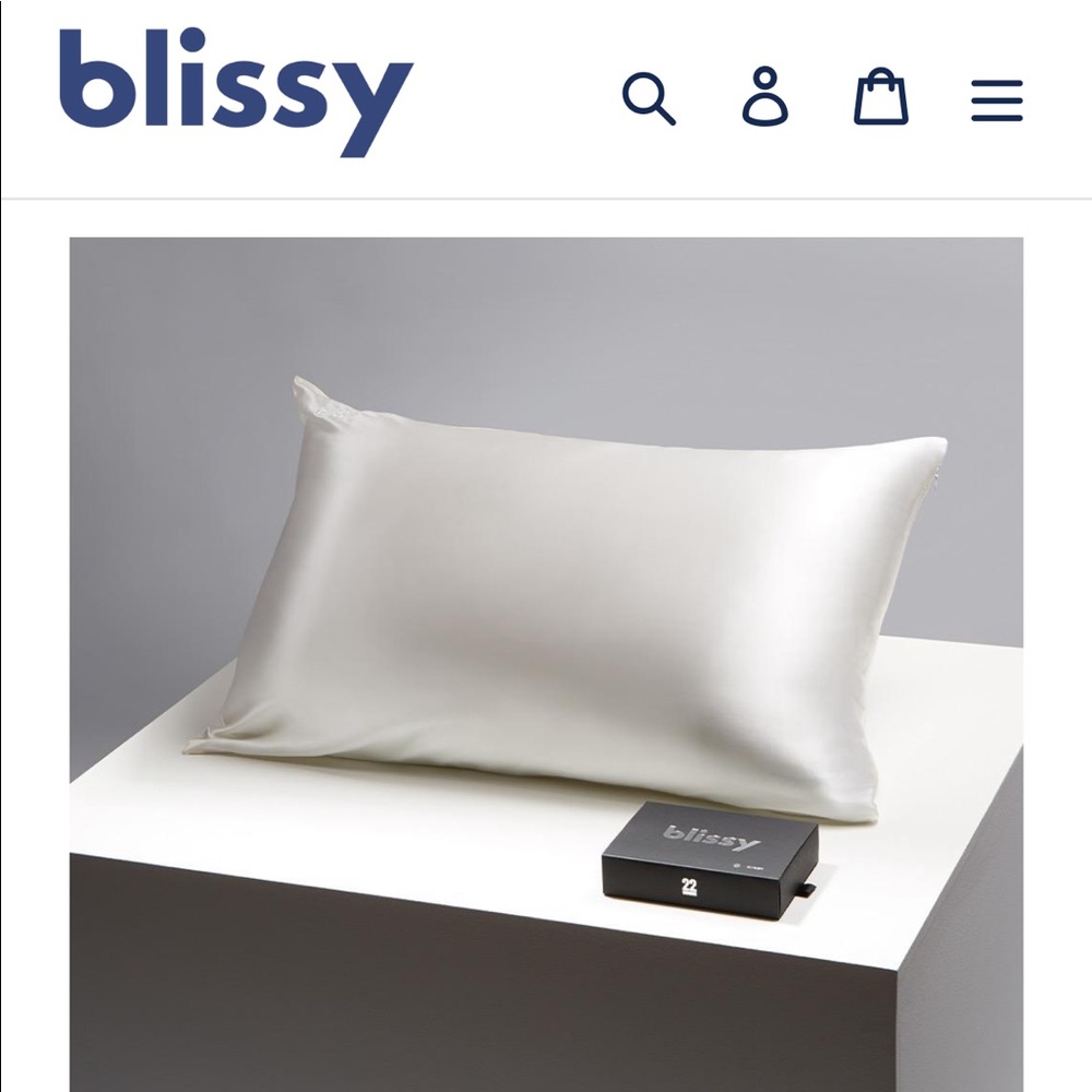 Blissy queen size pillow case